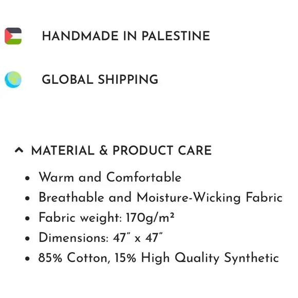 Hirbawi Original Dheisheh Kufiya - Picture 8 of 8
